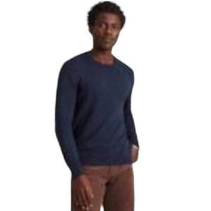 Bonobos Navy Crewneck Cotton Sweater